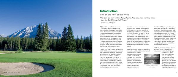 Banff Springs Golf Club book