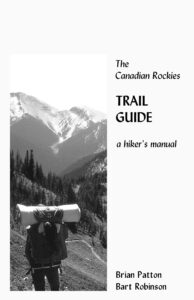 Canadian Rockies Trail Guide, 1st edition